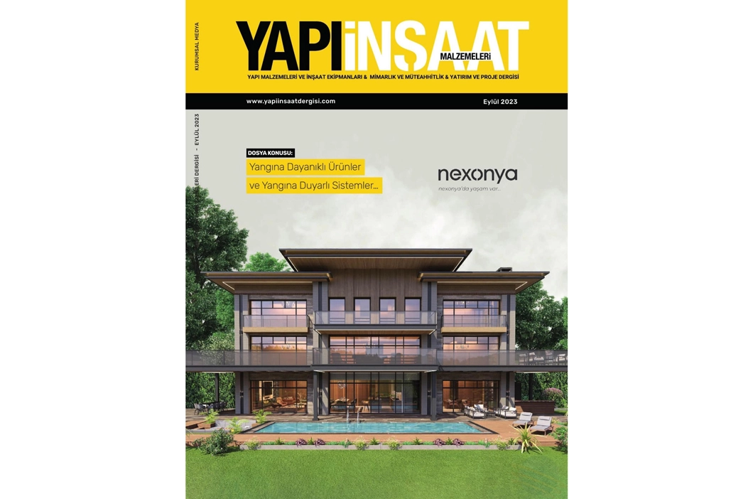 Yapı İnşaat Dergisi: Nexonya'dan Sapanca'da Yeni Yatırım